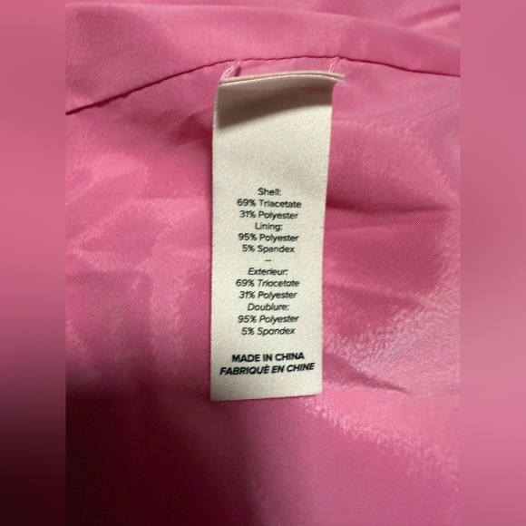 Cinq à Sept Cheyenne Blazer Pink Embellished Floral Jacket Sz 6 Designer Chic - Picture 13 of 14